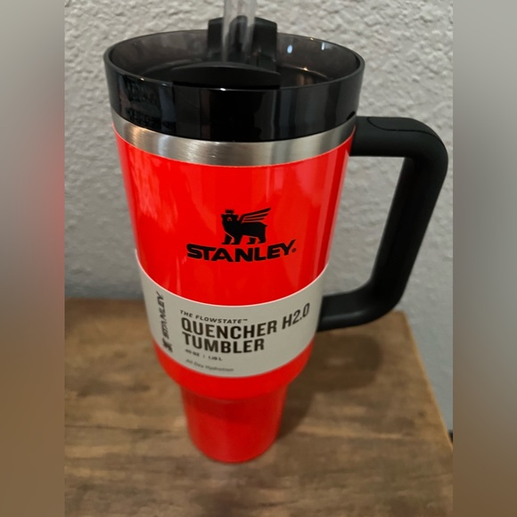 Stanley Other - Stanley 40 oz Tumbler NEON ORANGE new in box